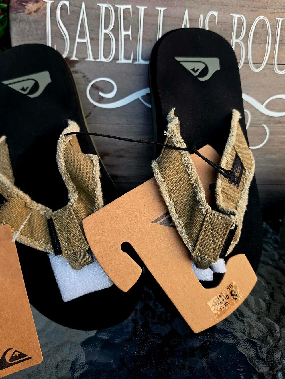 Quiksilver Men's Monkey Abyss Three-Point Sandals